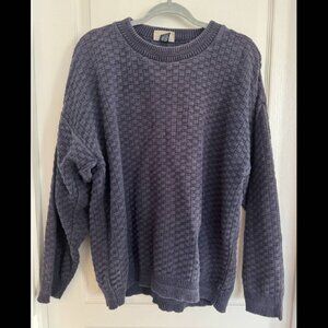 Resolute Bay Vintage knit 100% cotton men's sweater L
